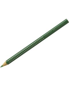 Crayon de couleur Jumbo GRIP - Vert Permanent Olive : FABER CASTELL Visuel