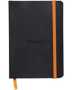 Carnet de Notes RHODIARAMA - Pages lignées A5 - Noir : RHODIA Visuel