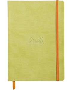 Carnet de Notes RHODIARAMA - Pages lignées A5 - Vert : RHODIA Visuel