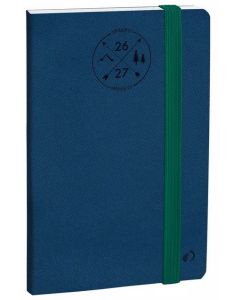 Intérieur Agenda 2021 - 210 x 270 mm - Bleu Denim QUO VADIS Président SD