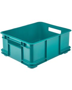 Bac de rangement Euro-Box L - 20 litres - Bleu ciel : KEEEPER Bruno