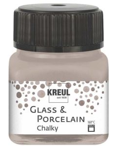 Peinture pour verre et porcelaine - 20 ml - Rose bonbon KREUL Chalky