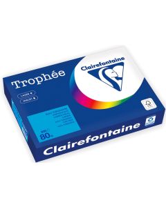 Ramette de papier Trophée 500 feuilles A4 - Bleu Turquoise CLAIREFONTAINE