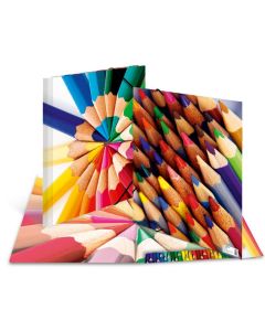 Chemise à rabats A3 - Motifs Crayons Design : HERMA image