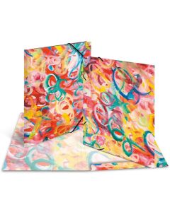 Chemise à élastiques A3 - Motif Peinture Design : HERMA image