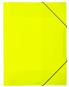 Chemise à élastiques A4 en PP translucide - Rose : HERMA Visuel