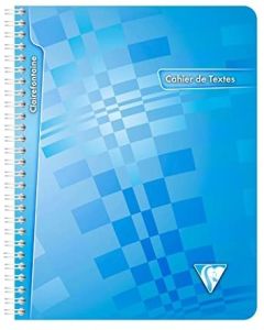 CLAIREFONTAINE : Cahier de textes - Crystalline 208756C