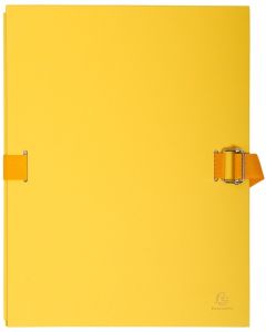 Chemise avec rabat à sangle - Jaune EXACOMPTA 223235E