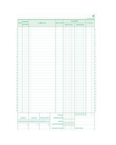 CAISSE :  Journal autocopiant  Dupli - 297 x 210 mm (23550E Exacompta)