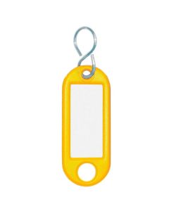 Lot de 10 Porte-clés - Blanc - Crochet en S WEDO