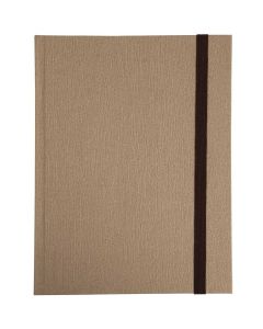 Carnet de Notes Pages lignées - 22 x 17 cm - Marron LE DAUPHIN Nature
