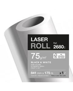 CLAIRALFA : Rouleau de papier pour traceur laser - 2680