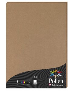POLLEN Feuilles Papier Kraft A4 - 210 x 297 mm 