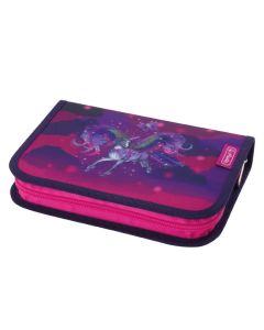 Étui scolaire Magic Unicorn - Violet/Rose - 31 pièces HERLITZ