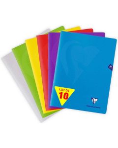 Cahier 24 x 32 cm - 48 pages - Petits Carreaux CLAIREFONTAINE Mimesys