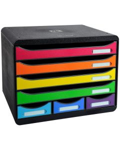 Caisson à 7 Tiroirs Store-Box Maxi - Multicolore EXACOMPTA 307798D
