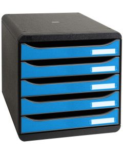 Photo Module de rangement 5 tiroirs - Bleu EXACOMPTA CleanSafe