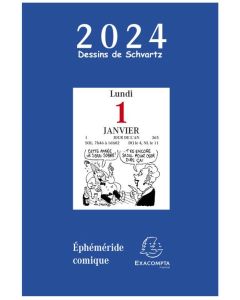 Agenda Journalier 2024 EXACOMPTA La journée planifiée 22 - 225 x 180 mm