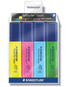 Surligneur - Assortiment  STAEDTLER Textsurfer Classic Lot de 6 + 2 gratuits
