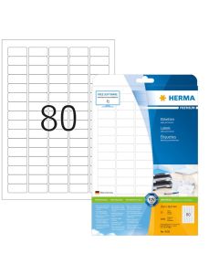 Étiquettes adhésives blanches - Multi-usages 4336  Herma 