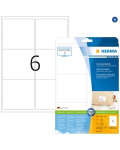 Étiquettes adhésives blanches - Multi-usages 4502  Herma 