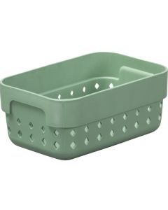 Bac de rangement pour Tiroir - 118 x 78 x 50 mm - Vert NHG Seoul Organizer S