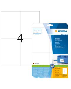 Étiquettes adhésives blanches - Multi-usages 5063 Herma 