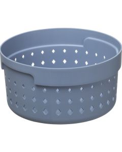 Bac de rangement - 138 x 138 x 73 mm - Bleu NHG Seoul Round Organizer S