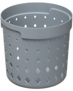Bac de rangement - 133 x 133 x 126 mm - Gris NHG Seoul Round Organizer M