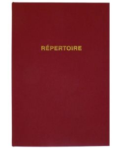 Registre - Répertoire de 200 pages - 297 x 210 mm 51602 ELVE