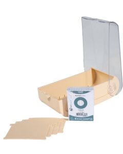 Boîte à fiches - 250 x 132 x 85 mm - A7 - Corail : EXACOMPTA Aquarel image