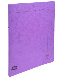 54254E Classeur Exacompta 2 Anneaux violet Carte lustrée