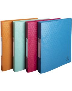 Classeurs semi-rigides - 2 anneaux de 30 mm - Assortiment : EXACOMPTA Maïa image