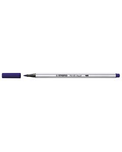 Photo STABILO : Stylo-feutre Pen 68 Brush - Bleu Prusse