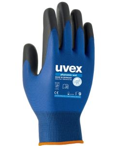 Gants de travail - Bleu/Anthracite - Taille 9 UVEX Phynomic wet