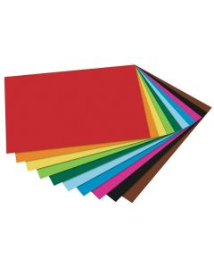 Feuille de couleur A4 - 210 x 297 mm - Couleurs assorties : FOLIA Visuel