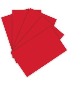 Feuille de papier - 220 g - 500 x 700 mm - Rouge Pur : FOLIA Visuel