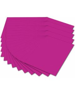 Feuille de papier - 220 g - 500 x 700 mm - Fuchsia : FOLIA Visuel