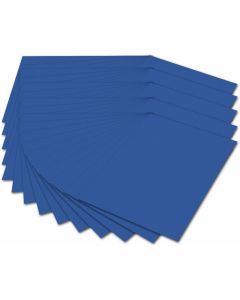 Carton de Bricolage A4 - Bleu royal - 300 g/m² : FOLIA Lot de 50 Modèle