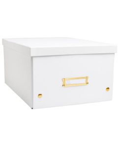 Boite de rangement A4+ - Blanc EXACOMPTA Néo Déco 62358E