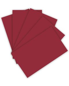 Feuilles de couleur A4 - 210 x 297 mm - Rouge foncé : FOLIA Photo