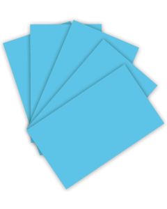 Feuilles de couleur A4 - 210 x 297 mm - Bleu ciel : FOLIA Visuel