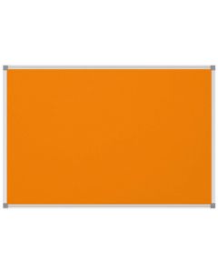 Tableau mural en textile - Orange - 900 x 600 mm : MAUL Standard 6443843