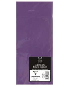 Papier de Soie - Blanc - 500 x 750 mm : CLAIREFONTAINE Lot de 480 Visuel