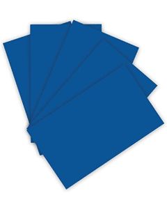 Feuilles de papier de couleur - 500 x 700 mm - Bleu royal : FOLIA Visuel