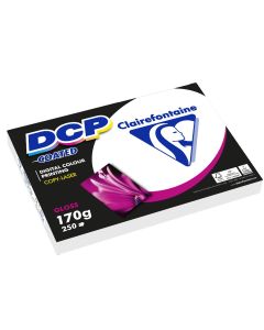 Ramette de papier de 250 feuilles A4 DCP - 170 g - Blanc brillant : CLAIREFONTAINE Image