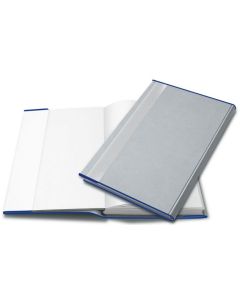 Couvre-livres transparent - 205 x 380 mm - Bordure Bleue HERMA Illustration