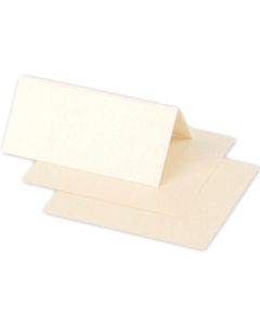 Photo POLLEN Porte-nom Ivoire irisé 85 x 80 mm 75086C Clairefontaine