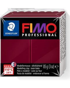 Pâte à Modeler durcissante au four FIMO Professional - 85 g - Bordeaux : STAEDTLER Modèle