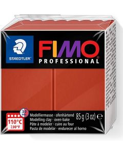 Pâte à Modeler durcissante au four FIMO Professional - 85 g - Terre cuite : STAEDTLER